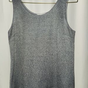 Gray Sleeveless Women's Top